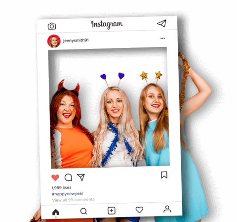 Selfie Frames - Personalised Design | Wimbledon Business Studio